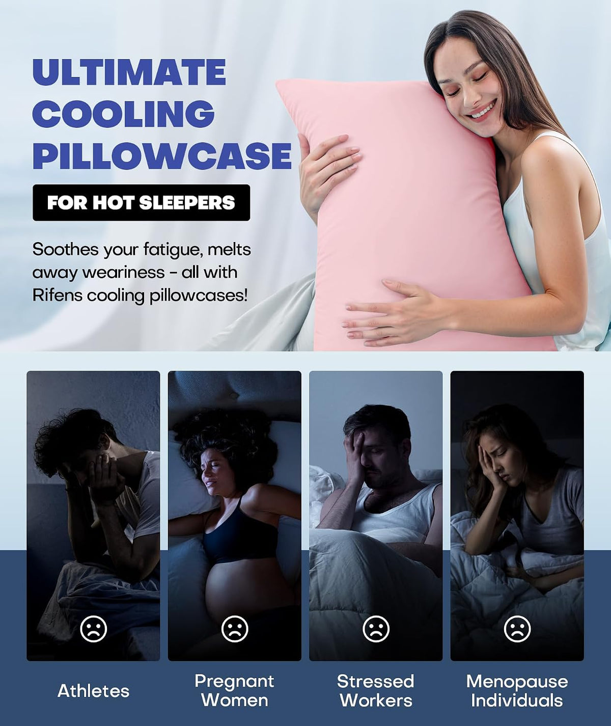Queen spandex pillowcases, alternate view 6