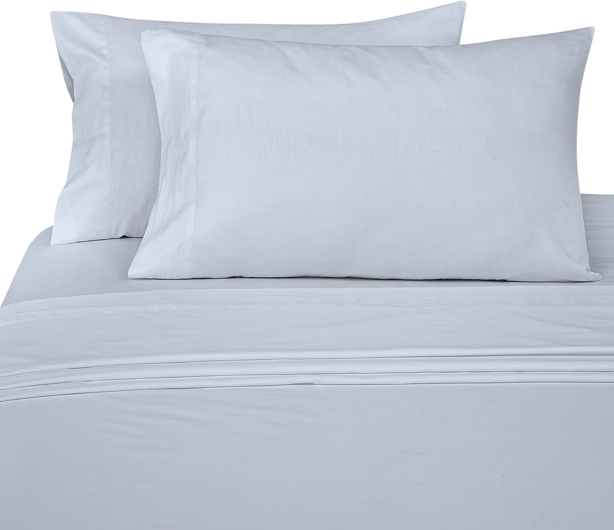King cotton bedding sets in Sky Blue, alternate view 6