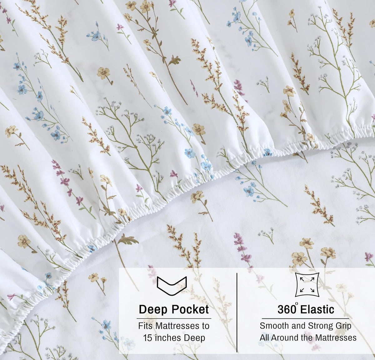 Full cotton bedding sets, alternate view 7