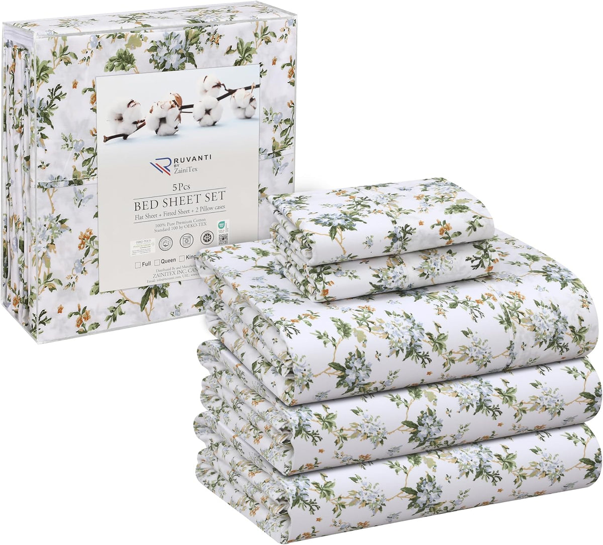 Split King cotton bedding sets, alternate view 8