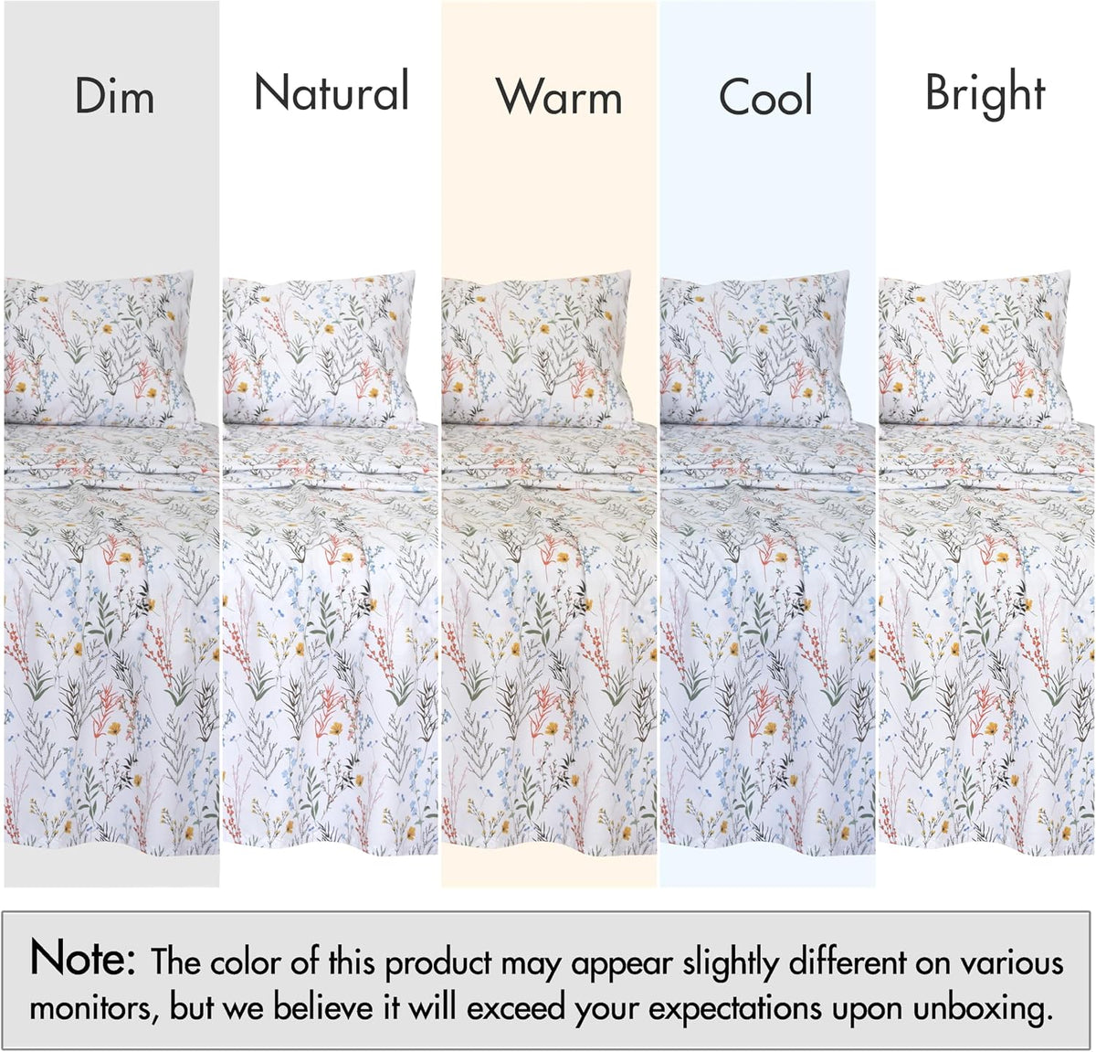 Twin cotton bedding sets, alternate view 7