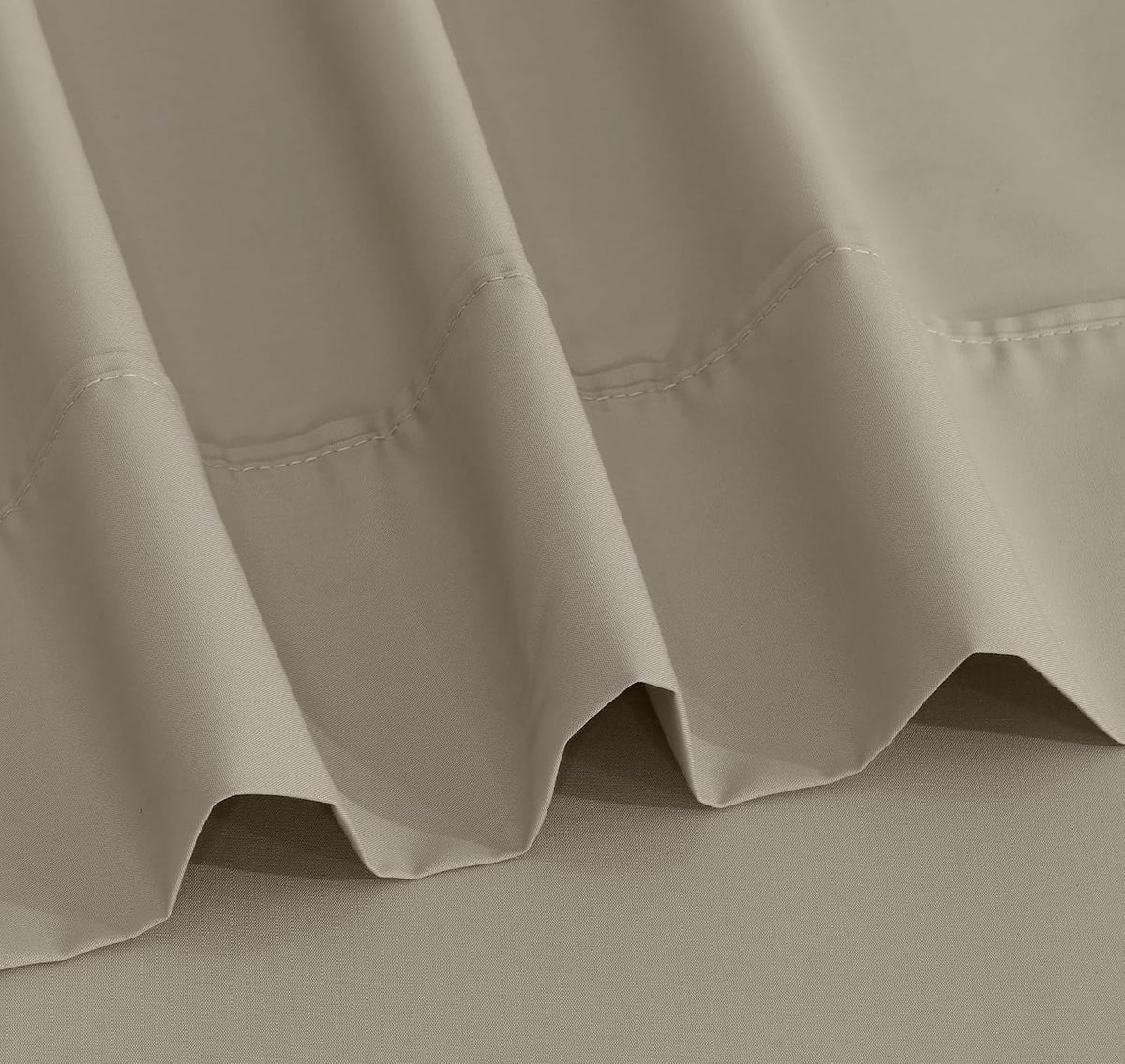 Twin cotton bedding sets in Taupe, alternate view 8
