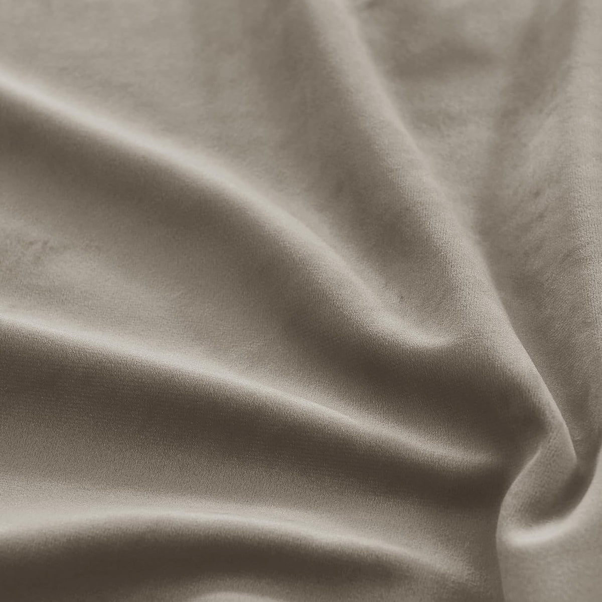 108"L x 52"W velvet curtains in Taupe, alternate view 6