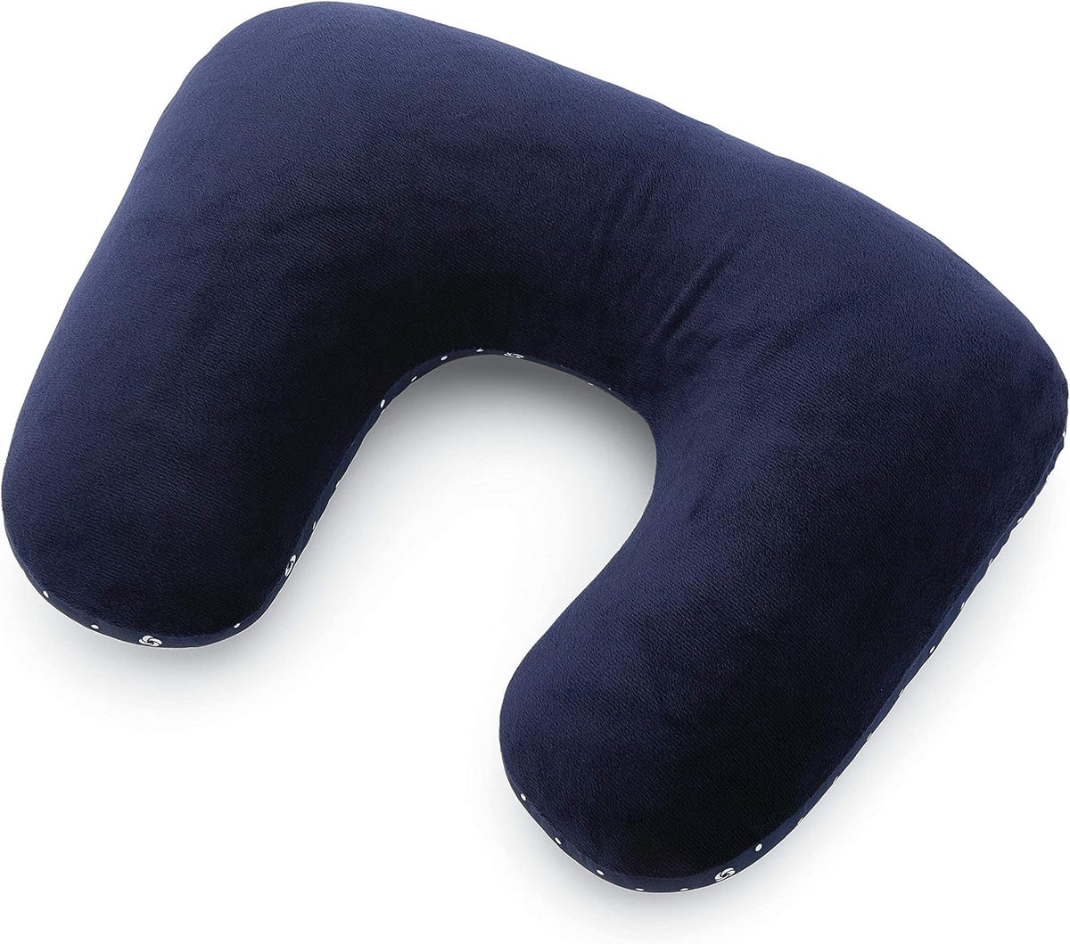 One Size polyester travel pillows in Navy/Dots