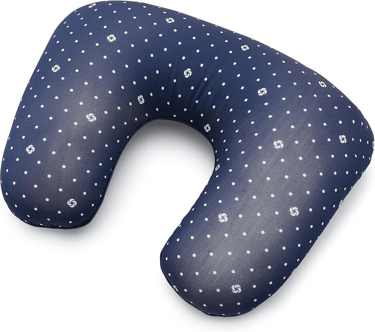 One Size polyester travel pillows in Navy/Dots, alternate view 3