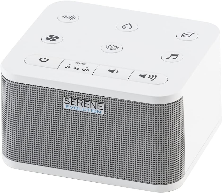 plastic white noise machines in White