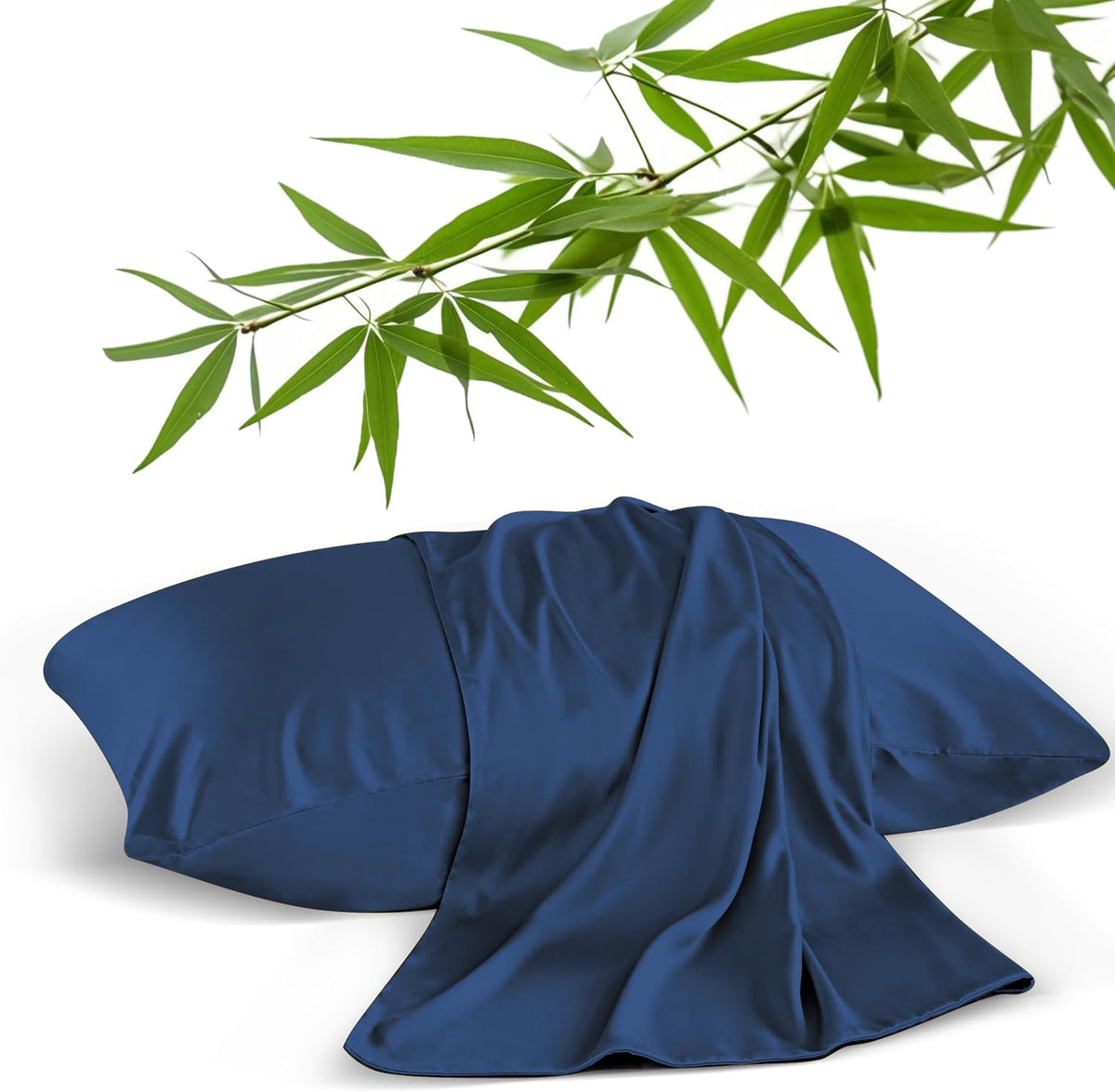 2Pack - King bamboo viscose pillowcases