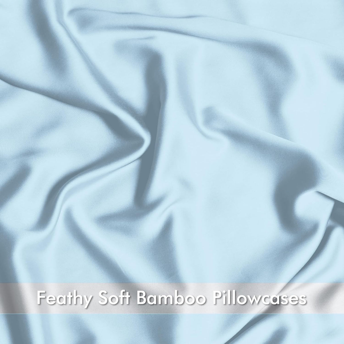 4Pack - King bamboo viscose pillowcases, alternate view 3