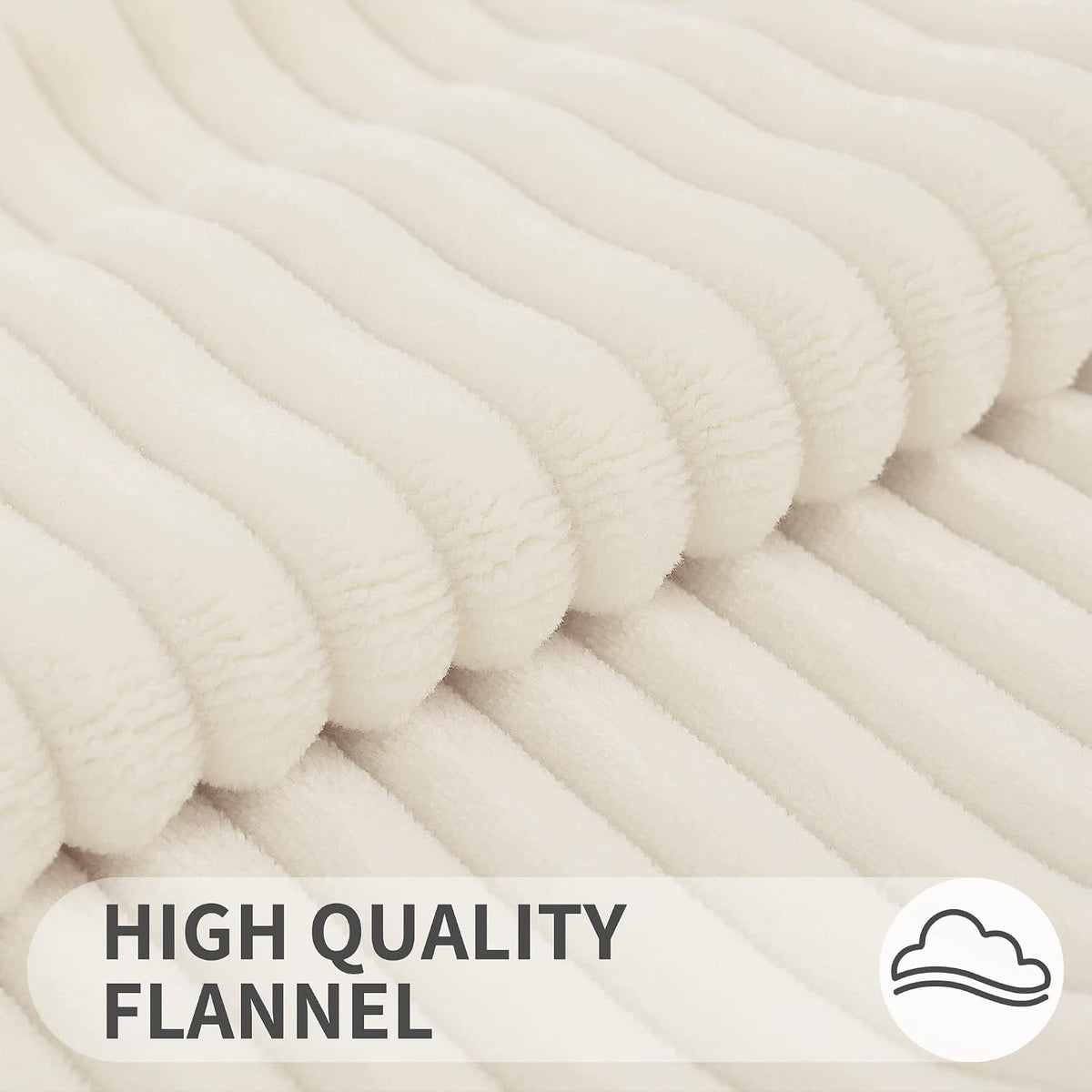 20"L x 20"W throw pillow accessories in Cream White, alternate view 5