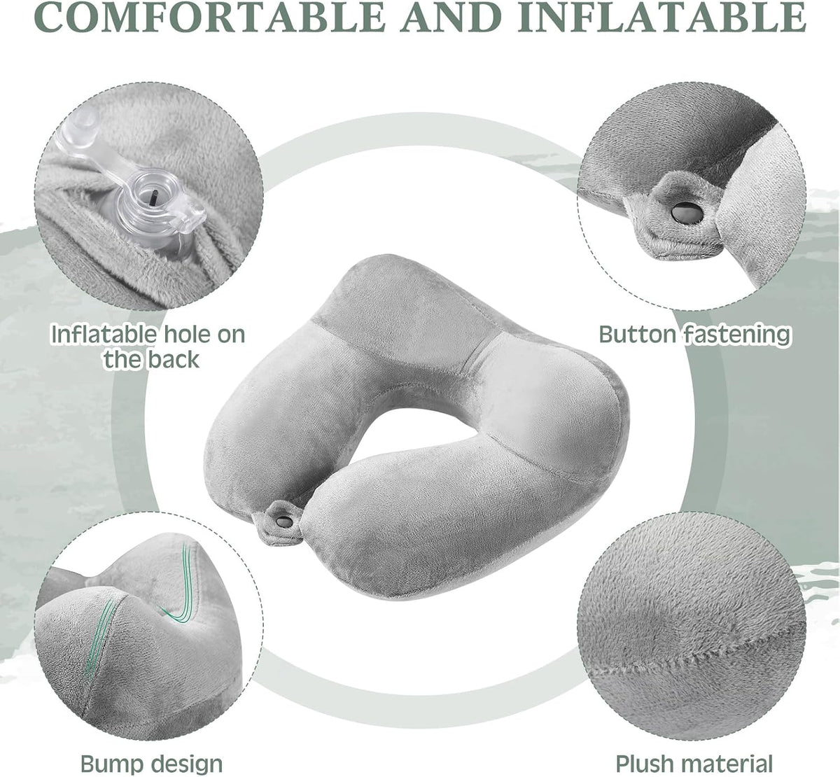 Onesize travel pillows, alternate view 3