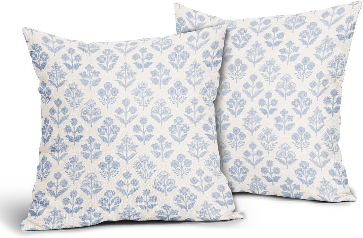 24"L x 24"W polyester throw pillow accessories in Baby Blue, alternate view 2