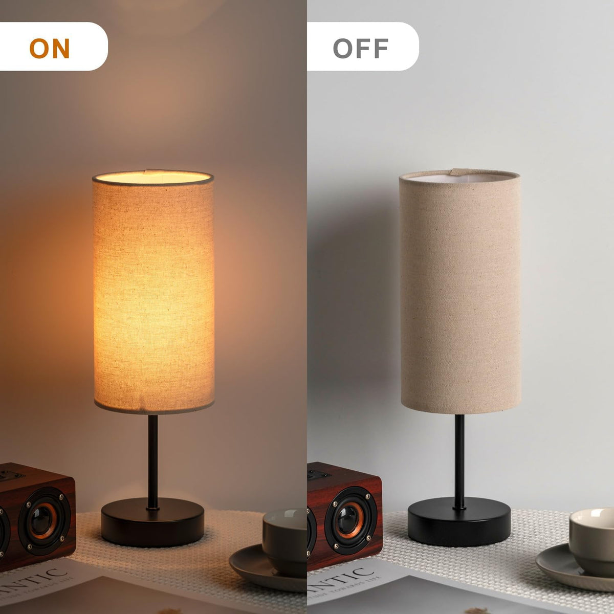 4.45"D x 4.45"W x 13.78"H metal table lamps, alternate view 5