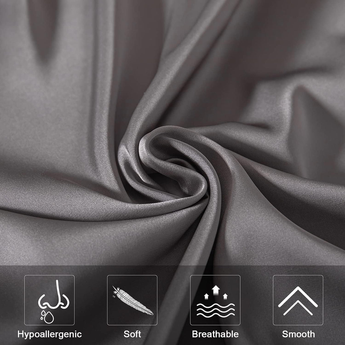 Queen silk pillowcases, alternate view 4