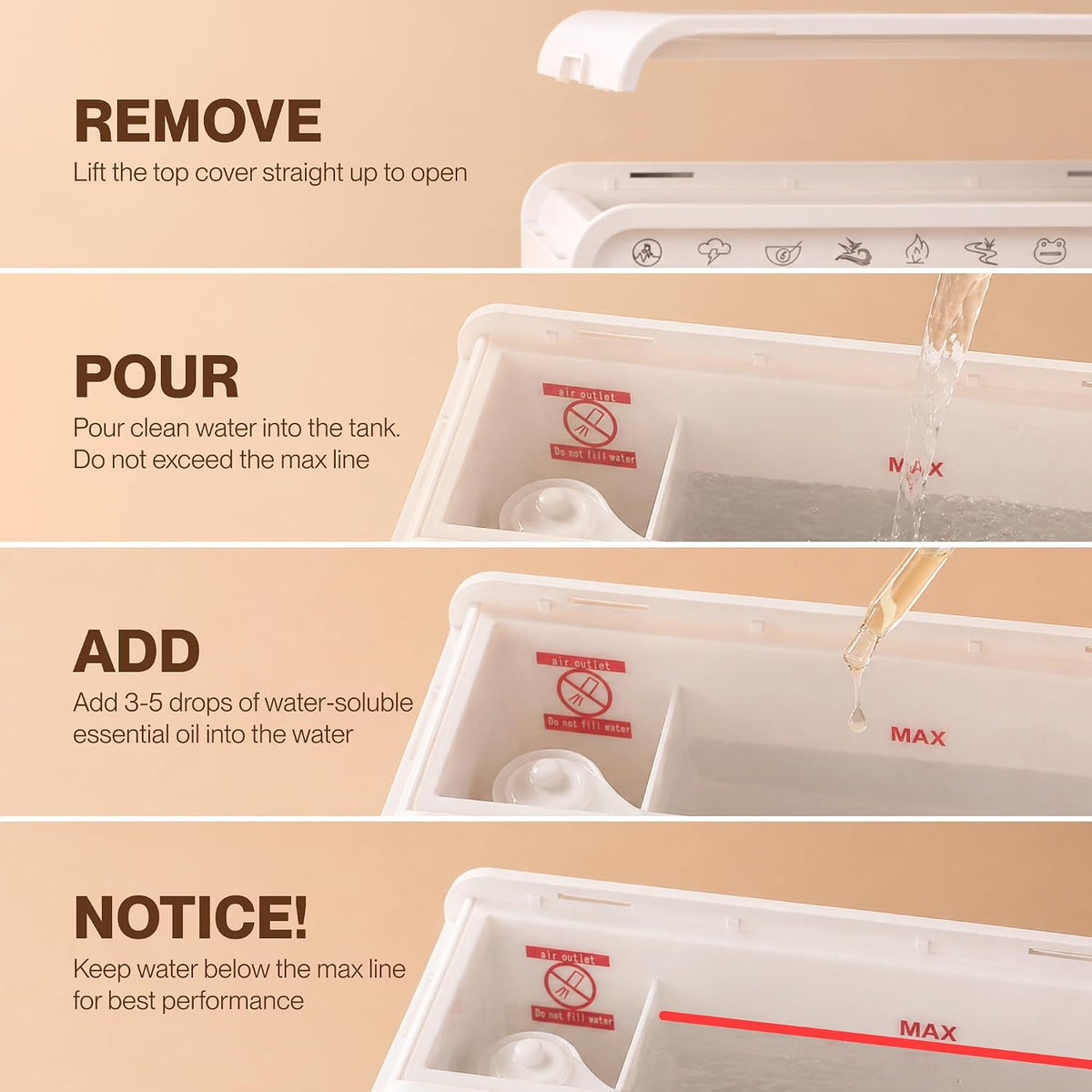 plastic white noise machines in Soft White, alternate view 9