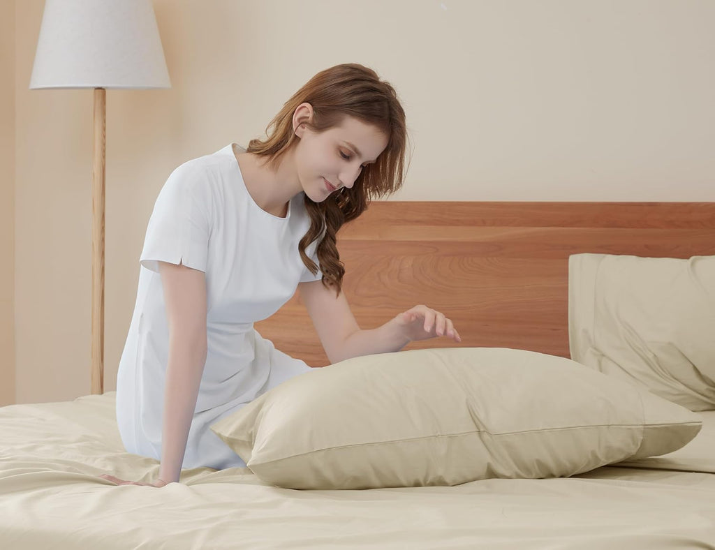 Queen (20"x30") cotton pillowcases, alternate view 2