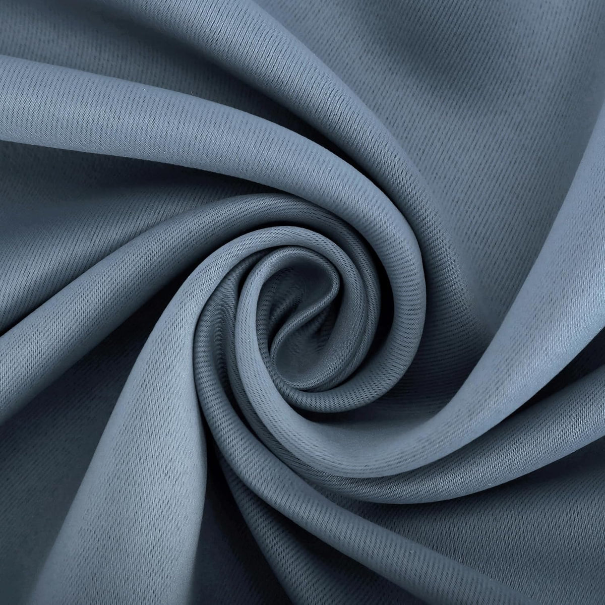 108"L x 52"W polyester curtains in Denim Blue, alternate view 8