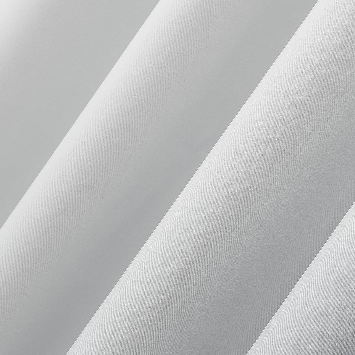 63"L x 52"W polyester curtains in Pearl Off-white, alternate view 4
