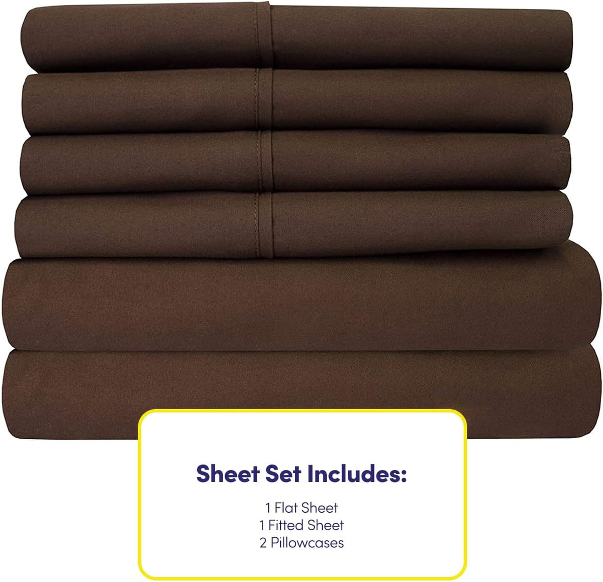 Twin XL microfiber bedding sets in Brown, alternate view 4