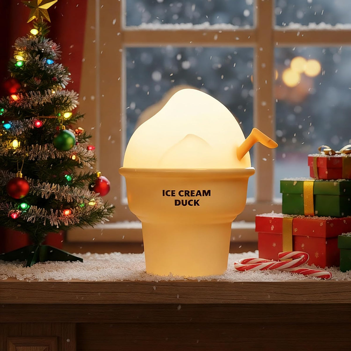 4.1"D x 3.5"W x 5.1"H plastic night lights & ambient lighting, alternate view 9