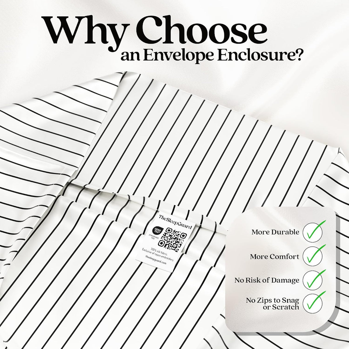 Standard silk pillowcases, alternate view 5