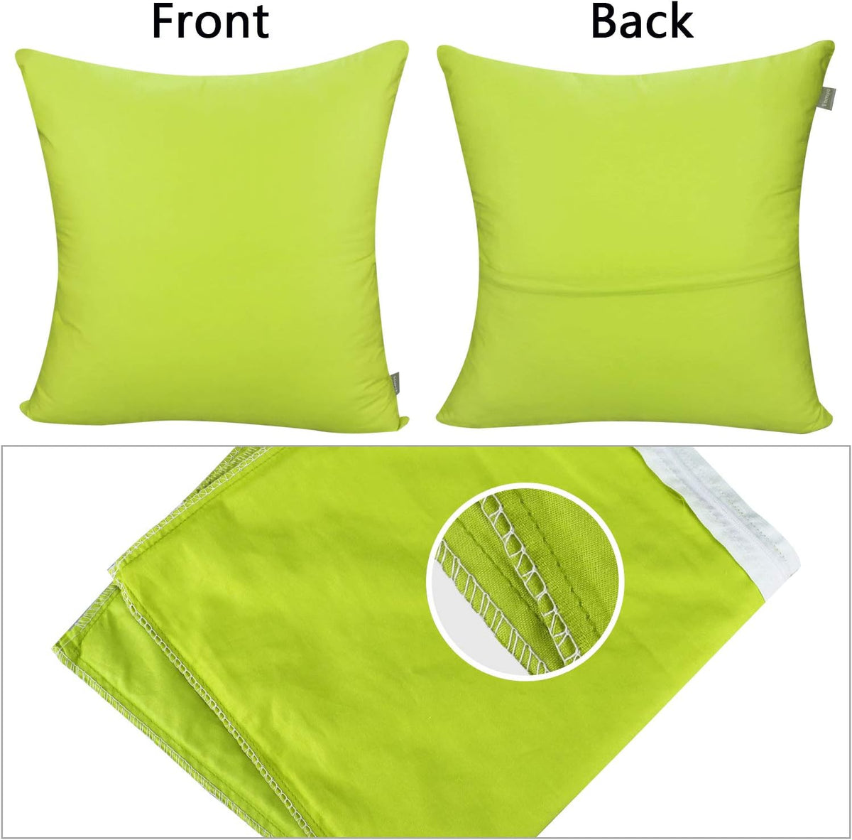 20x20inch/50x50cm cotton throw pillow accessories, alternate view 6