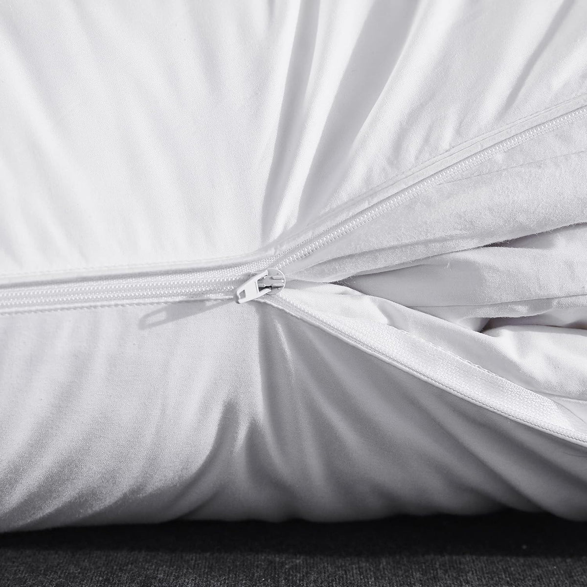 Queen/Standard polyester pillows in White, alternate view 5
