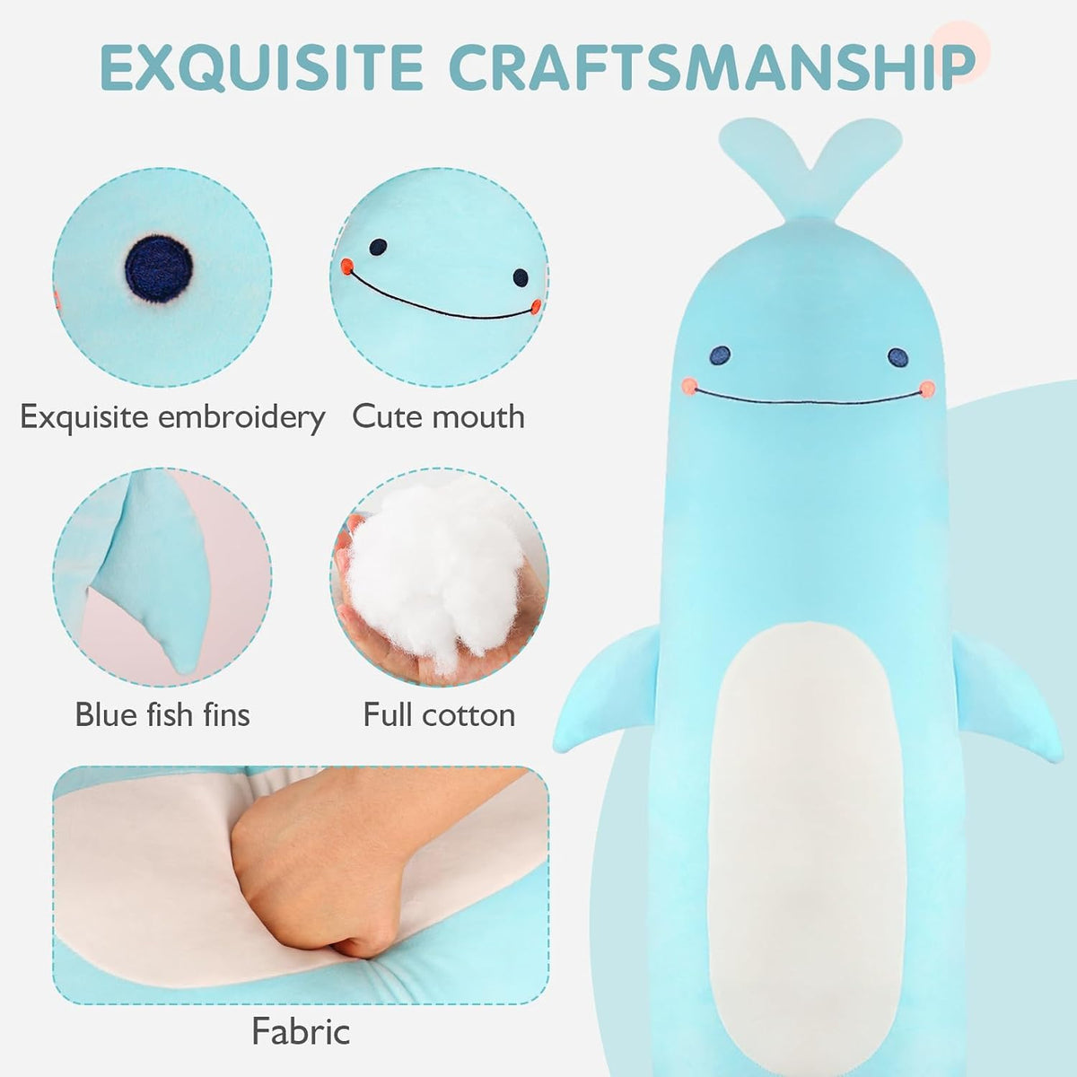 36inch/90cm polyester pillows, alternate view 2