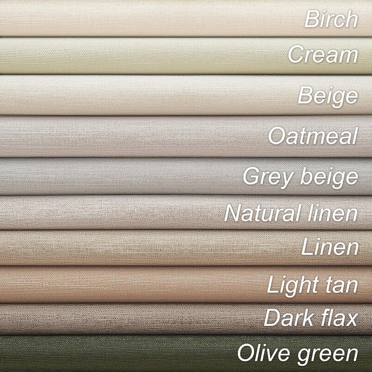 94"L x 52"W linen curtains in Olive Green, alternate view 8