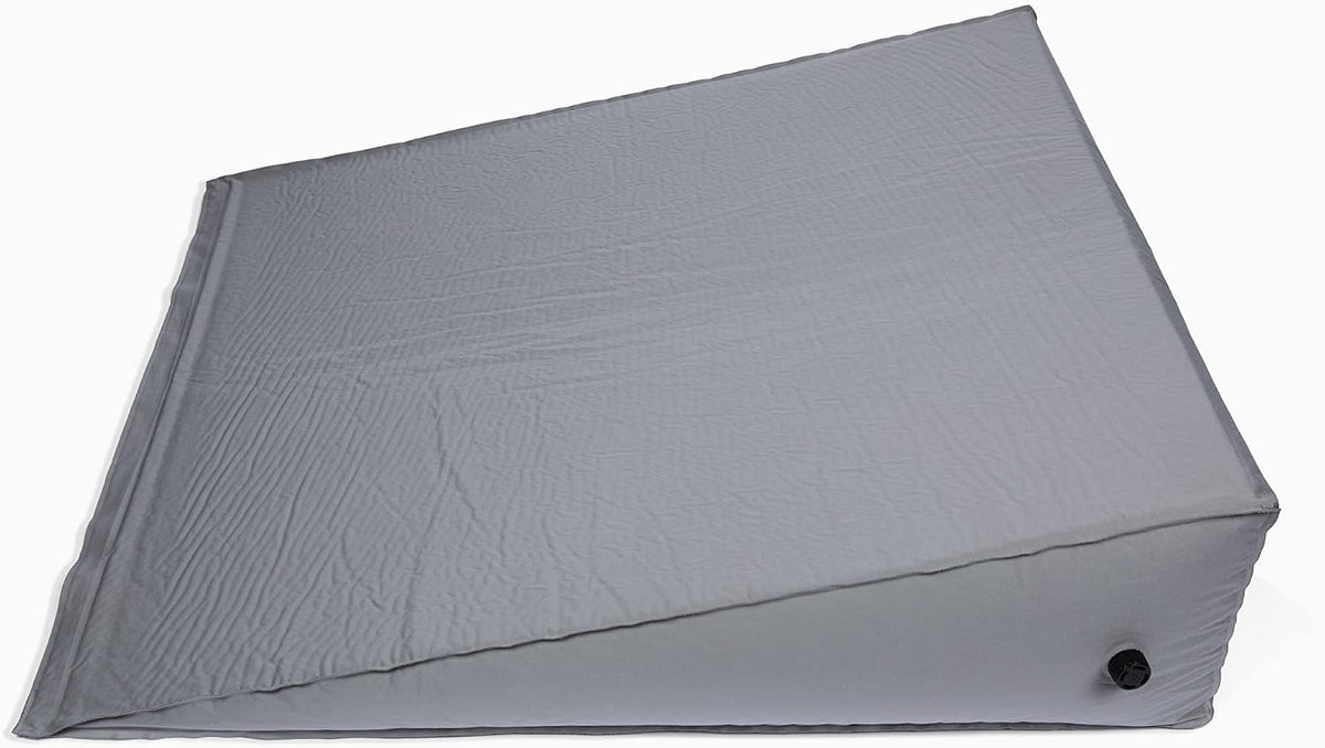 22 Inch foam wedge pillows in Gray, alternate view 9