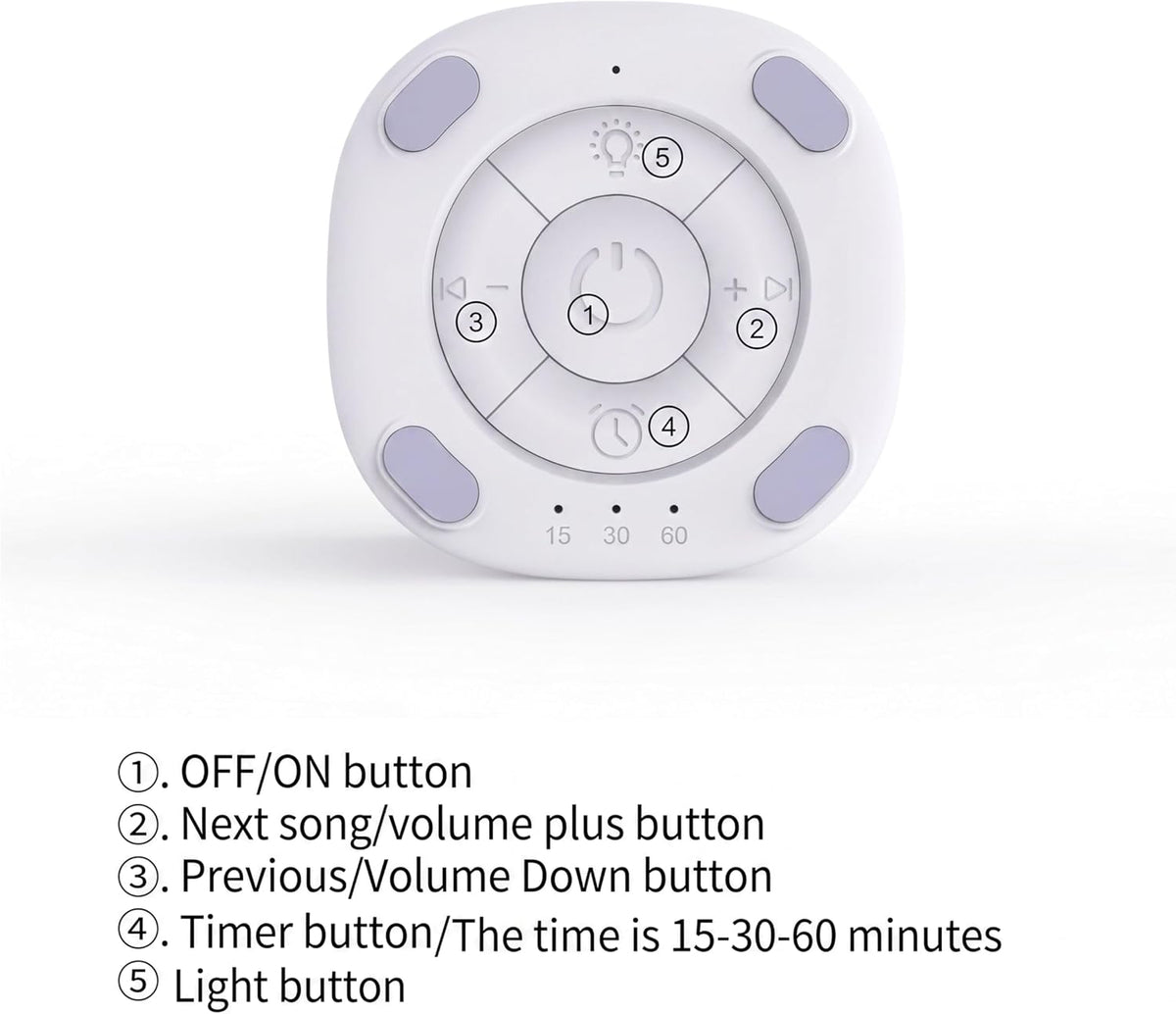 white noise machines in White, alternate view 8