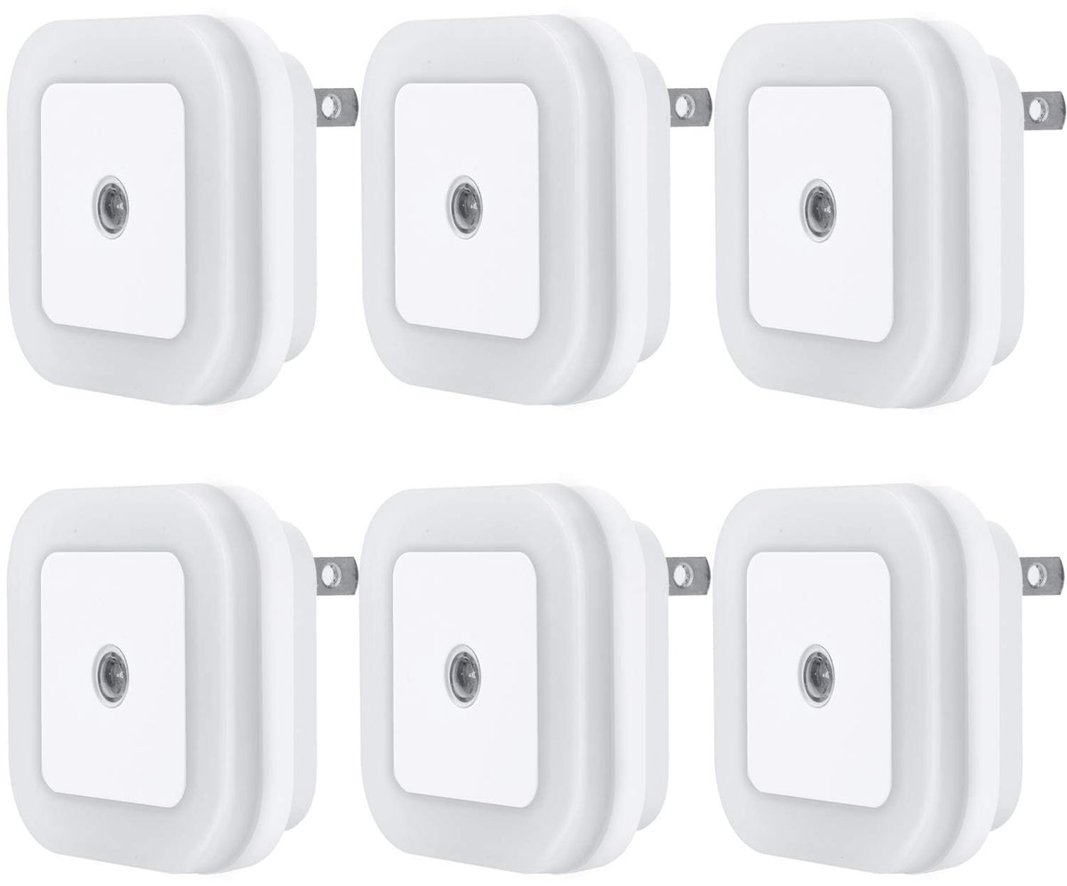 0.39"D x 2.17"W x 2.56"H plastic night lights & ambient lighting in White