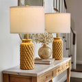 12"D x 12"W x 20.5"H ceramic table lamps