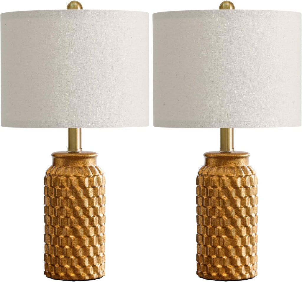 12"D x 12"W x 20.5"H ceramic table lamps, alternate view 8
