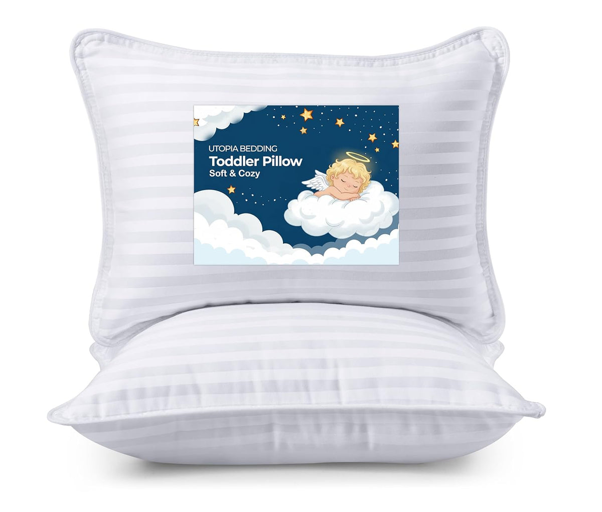 13x18 Inch polyester pillows in White