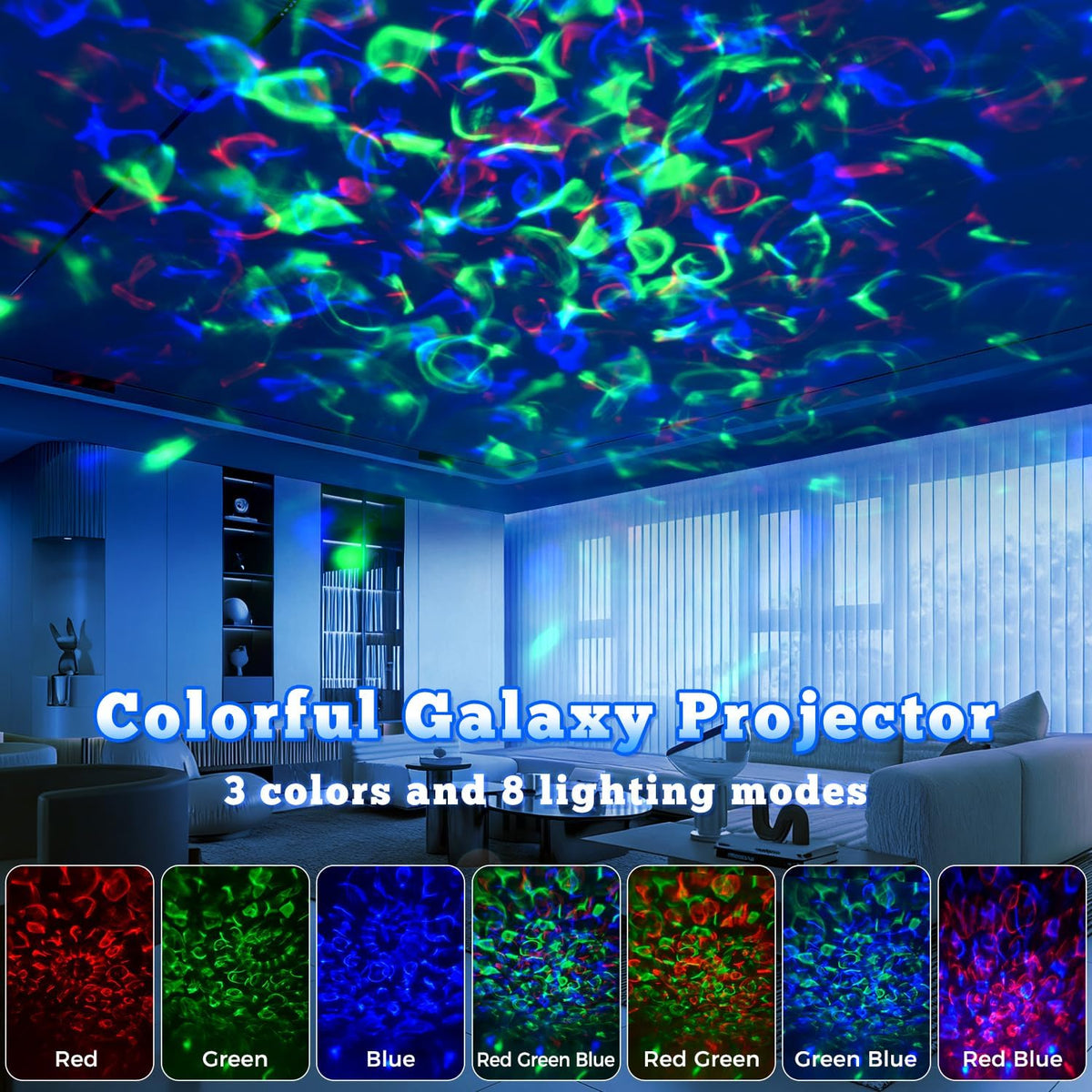 3.54"D x 3.54"W x 4.57"H night lights & ambient lighting, alternate view 4
