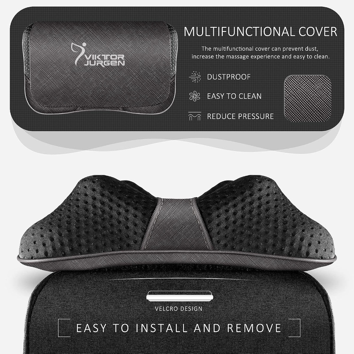 electric massagers in Champagne Grey, alternate view 2