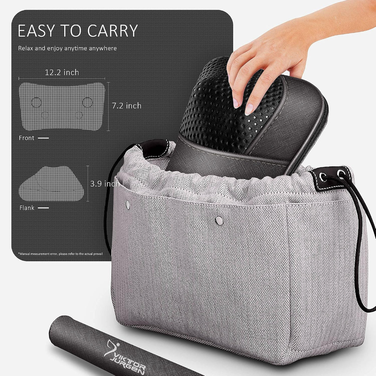 electric massagers in Champagne Grey, alternate view 9