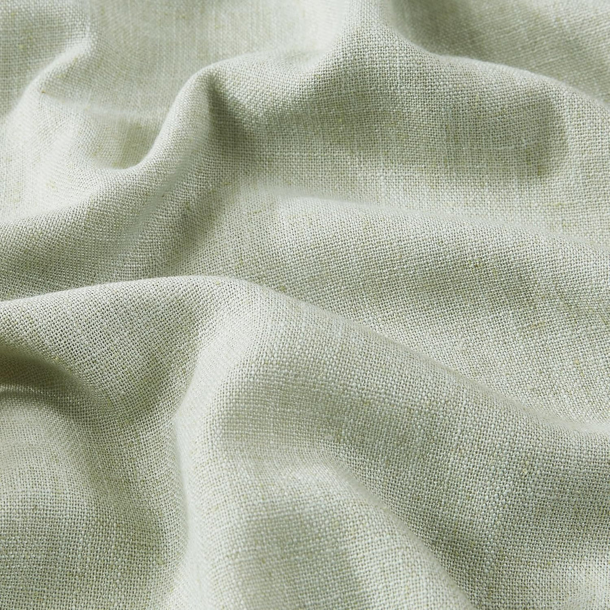 95"L x 40"W linen curtains in Soft Green, alternate view 6