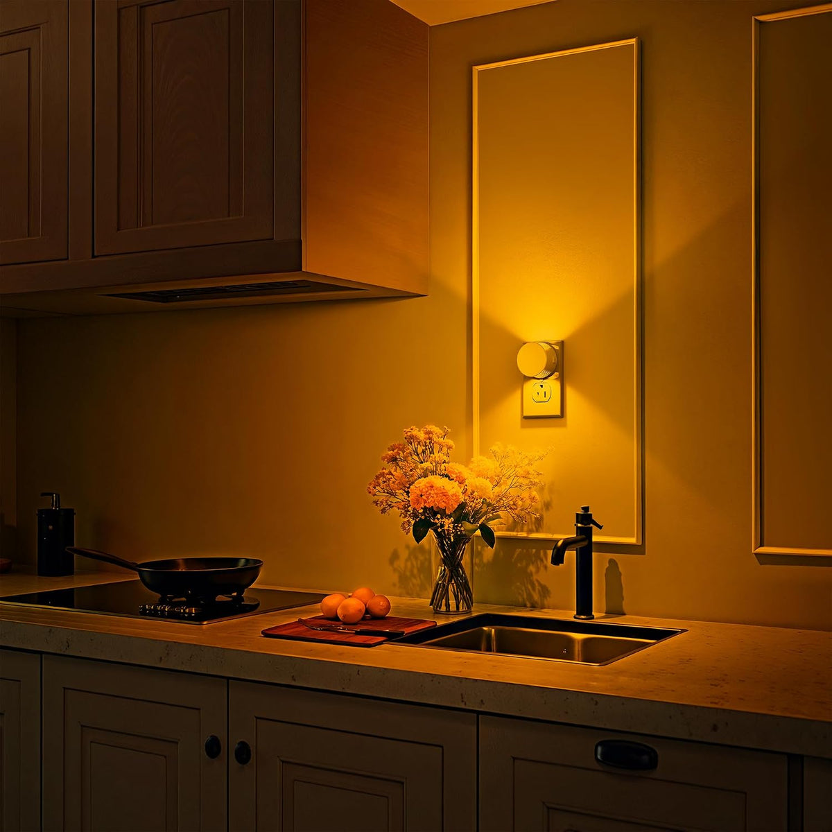1.96"D x 1.96"W x 1.85"H plastic night lights & ambient lighting, alternate view 6