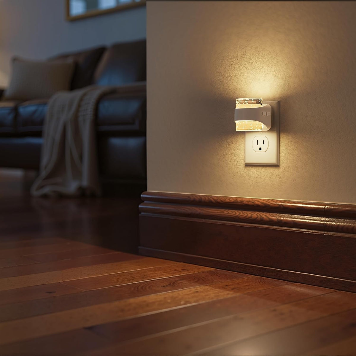 3.23"D x 2.09"W x 2.12"H plastic night lights & ambient lighting, alternate view 5