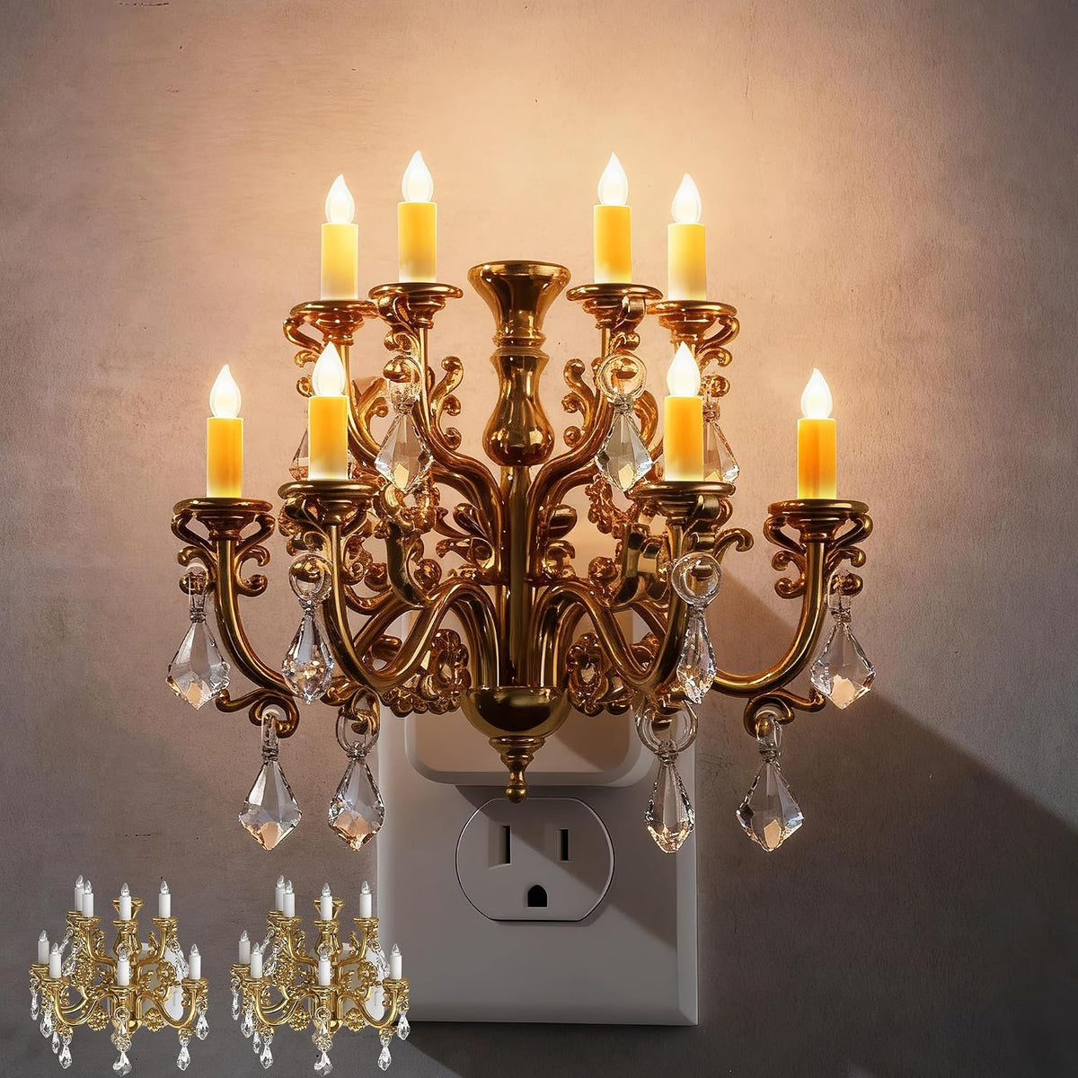 metal night lights & ambient lighting