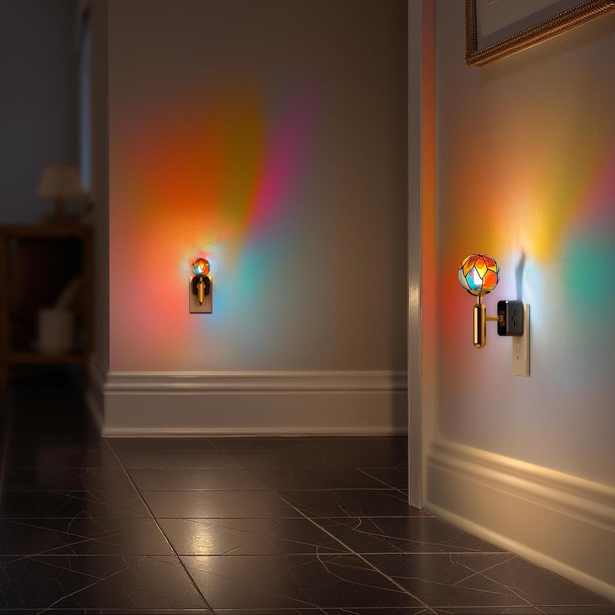 metal night lights & ambient lighting, alternate view 5