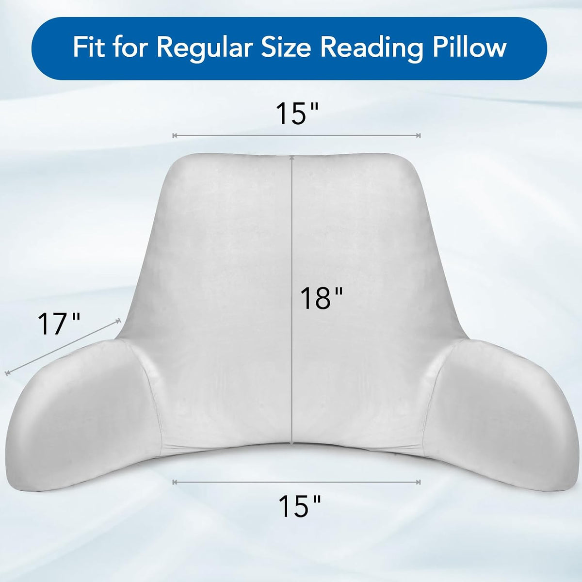 Regular polyester backrest pillows, alternate view 3