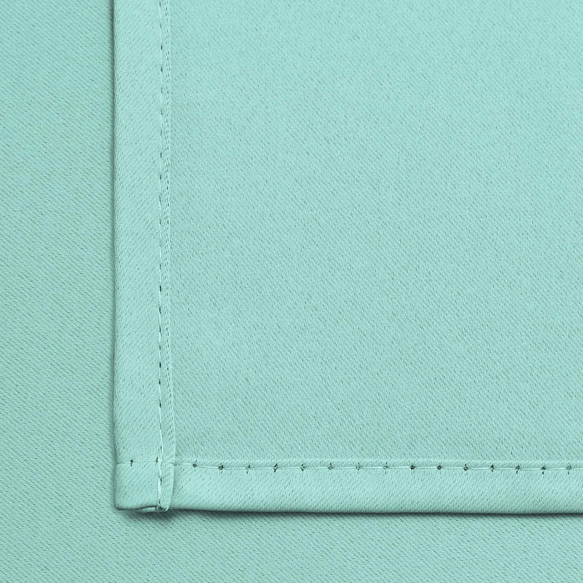 36"L x 52"W fabric curtains in Aqua, alternate view 4
