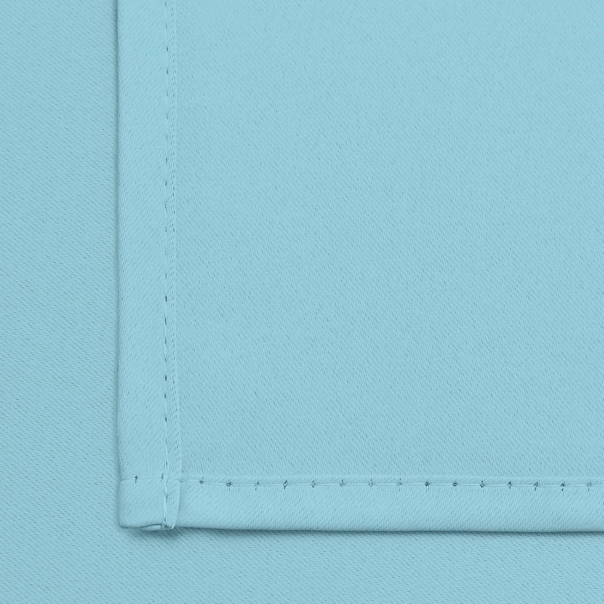 36"L x 52"W fabric curtains in Sky Blue, alternate view 6