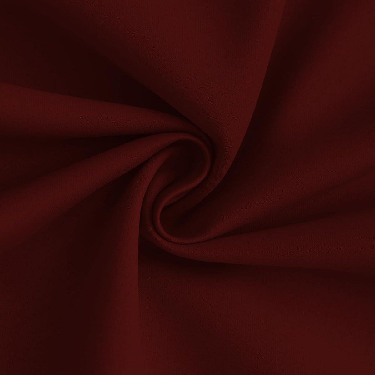 63"L x 50"W polyester curtains in Burgundy Red With White Backing, alternate view 3