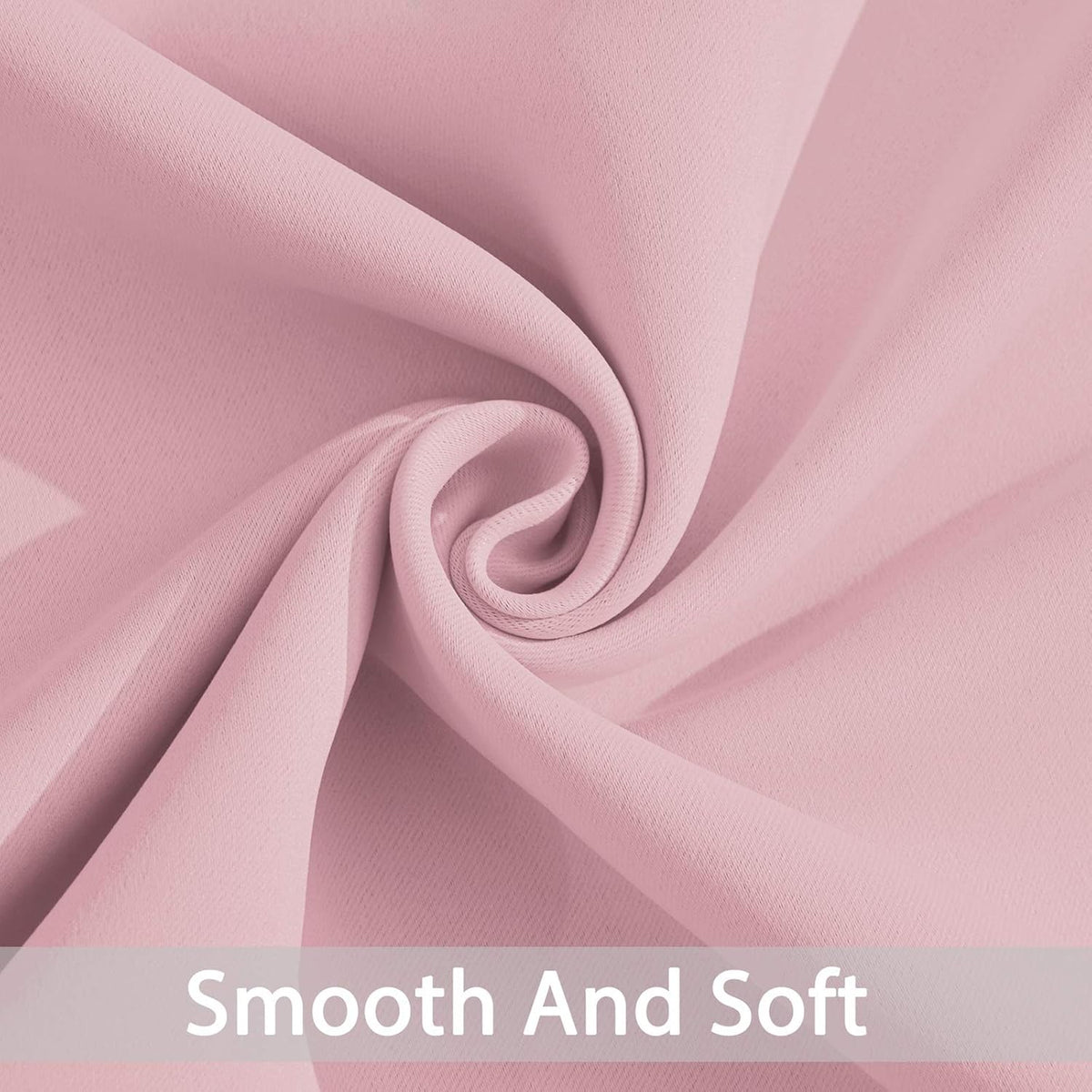 84"L x 38"W fabric curtains in Pink, alternate view 4
