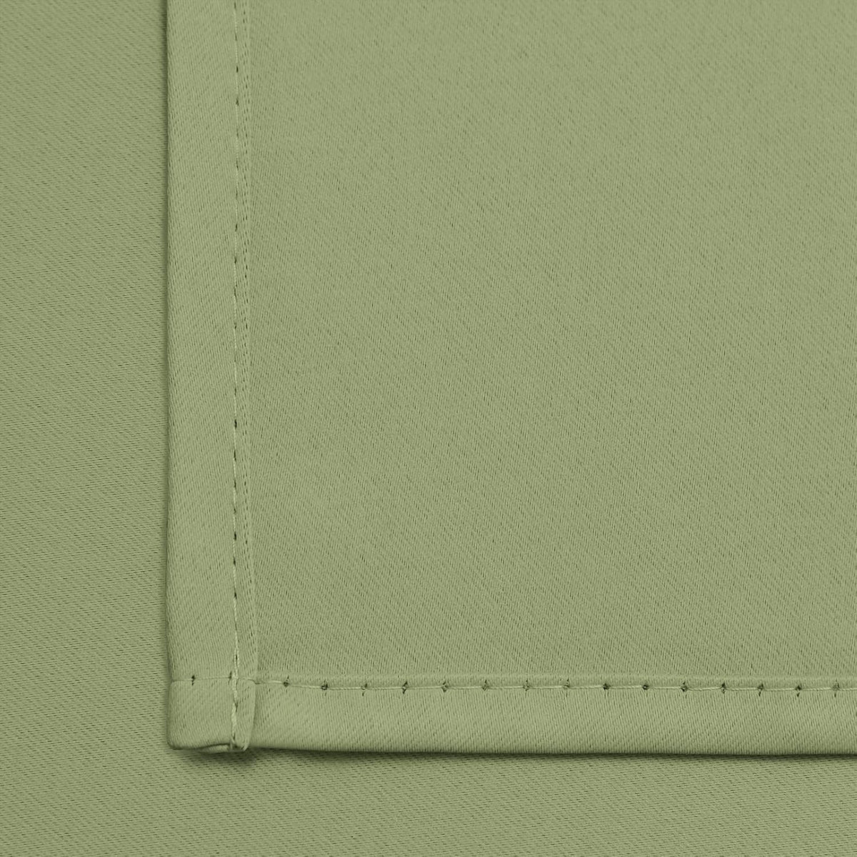 84"L x 70"W fabric curtains in Sage Green, alternate view 6