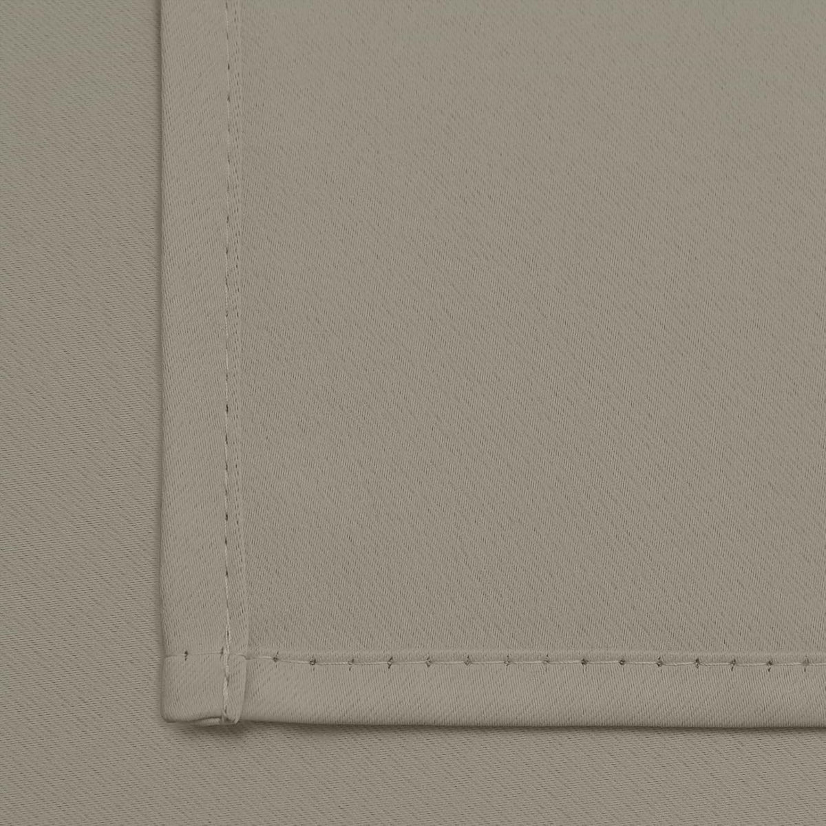 96"L x 52"W fabric curtains in Taupe, alternate view 5