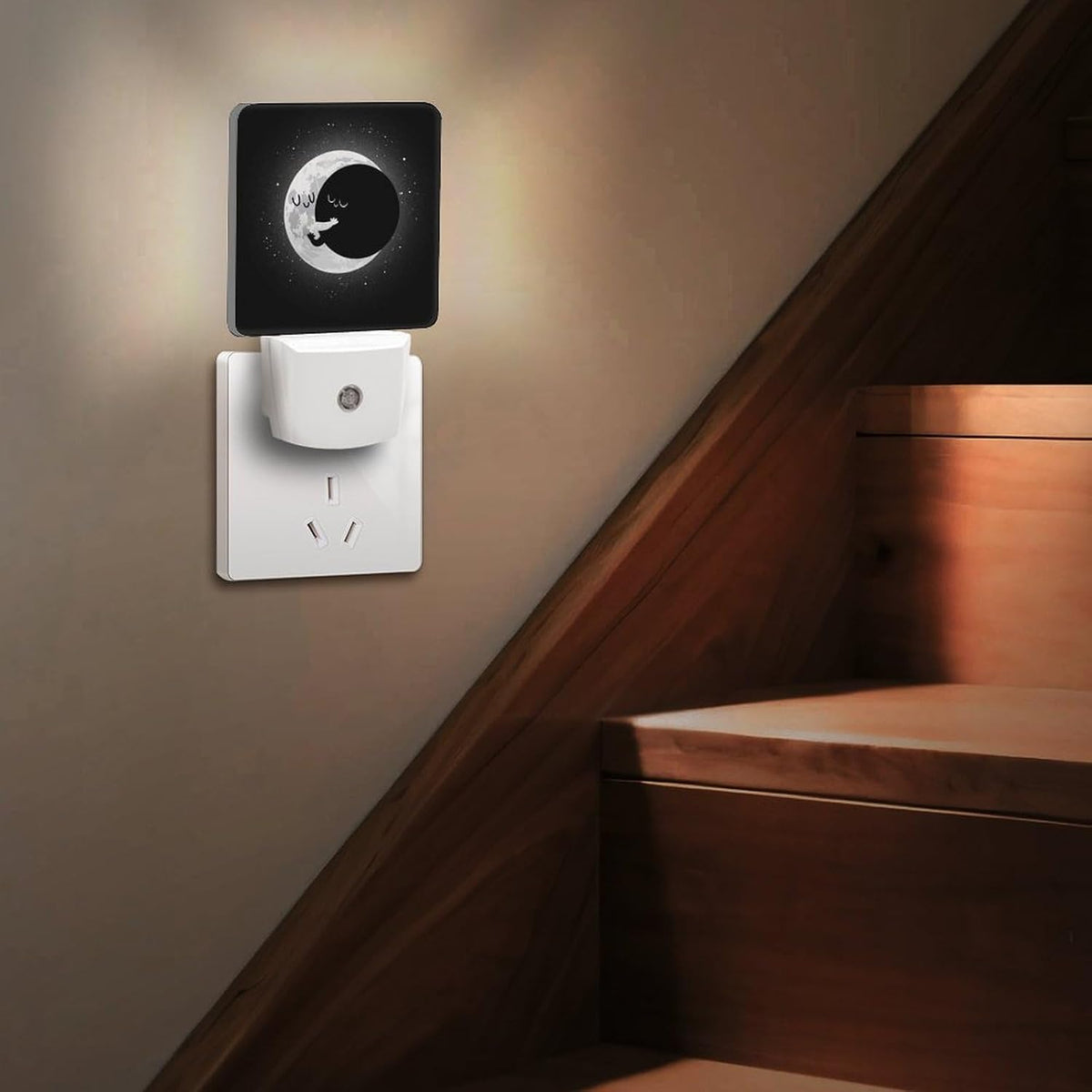 YKJAHSD 4.5"D x 2.95"W x 1.96"H plastic night lights & ambient lighting, alternate view 6